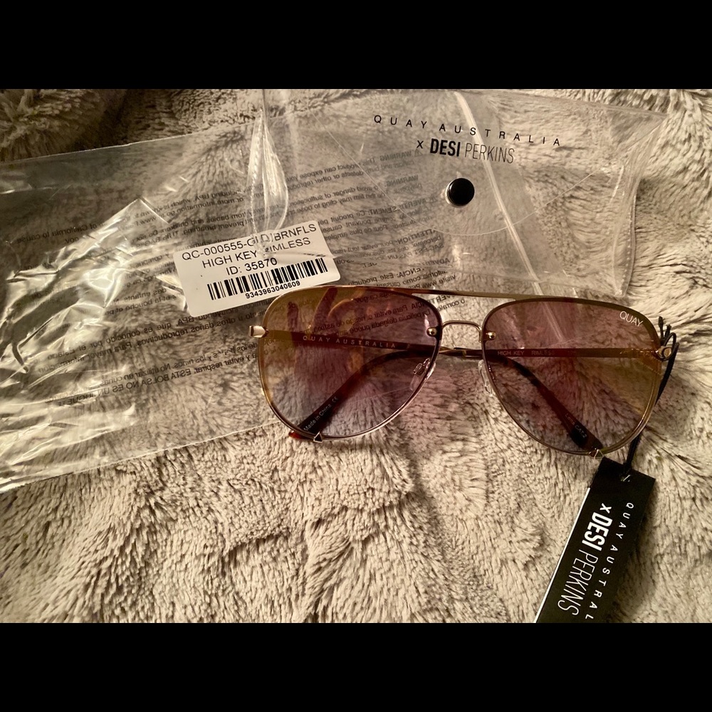 Quay Australia X Desi Perkins - High Key Rimless